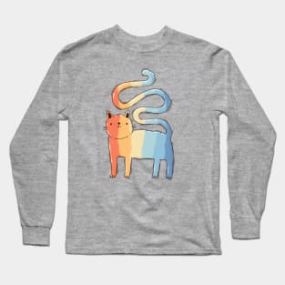 Colorful Cat Long Sleeve T-Shirt